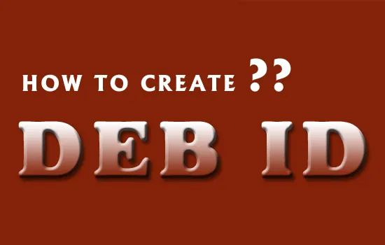 UGC DEB ID