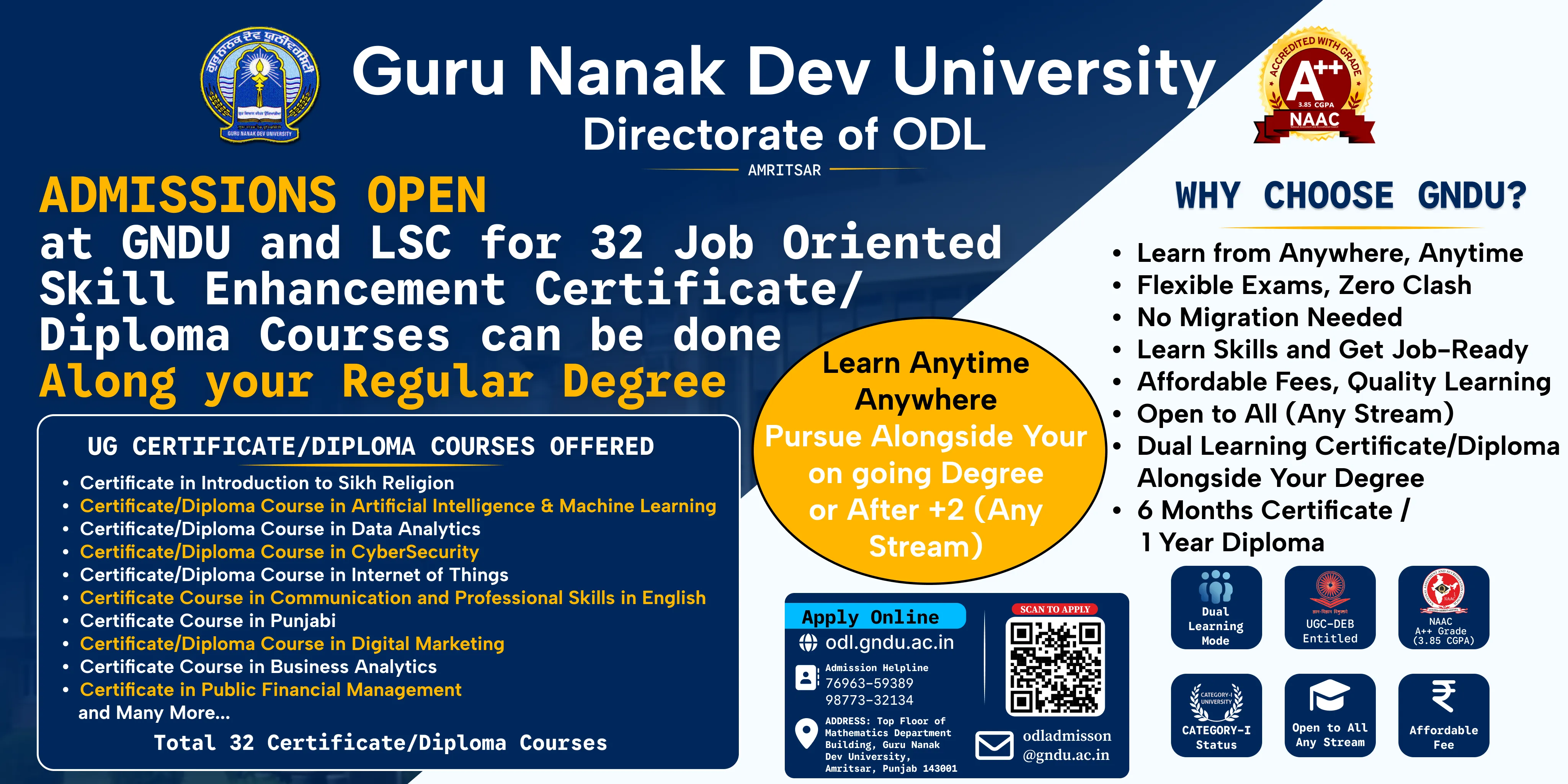 Cert.Diploma banner